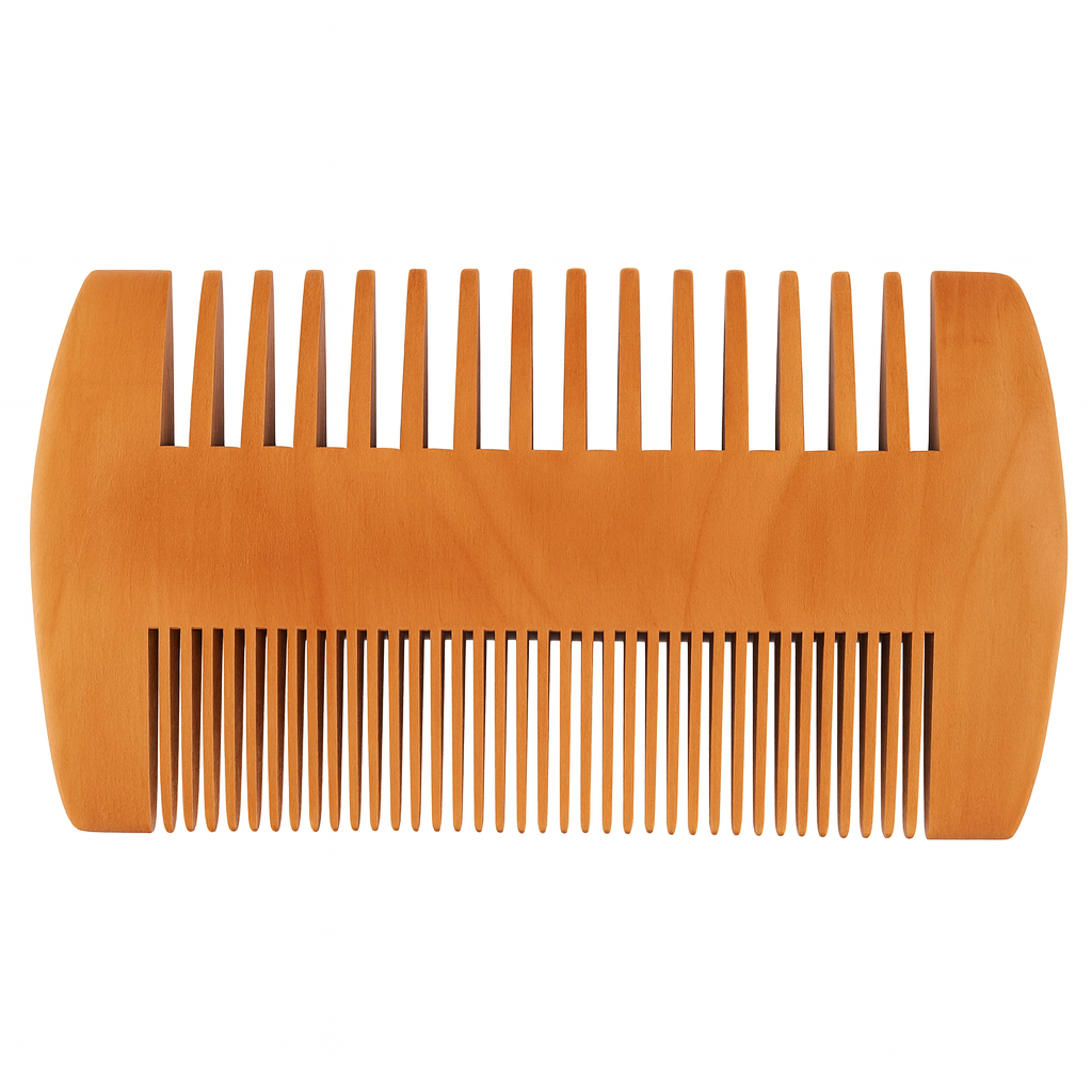 Bartkamm aus Pfirsich-Holz